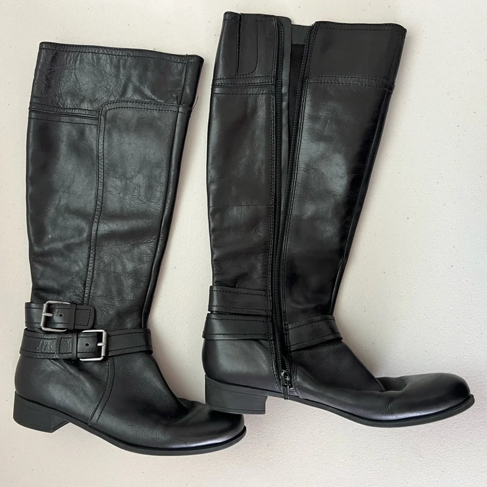 Nine West‎ Black Boots Size 6.5M
